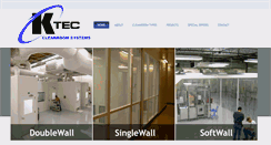 Desktop Screenshot of kteccleanrooms.com